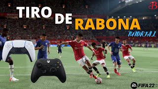 🔥TUTORIAL DISPARO de RABONA FIFA 22 ROTISIMO🔥  Como DEFINIR de CALIDAD en FIFA 22  RABONA FIFA 22🎮 [upl. by Merri780]