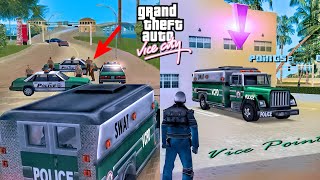 How To Become VCPD SWAT Officer in GTA Vice City Hidden Place  GTAVC Secret Military Mission [upl. by Trelu]