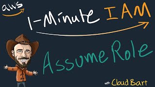 IAM AssumeRole Basics  1minute IAM  Amazon Web Services [upl. by Lyrahc]