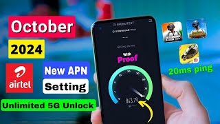 Fix Airtel Network amp Internet Speed Problems  Best APN Settings for 5G amp 4G in October 2024 [upl. by Dimmick150]