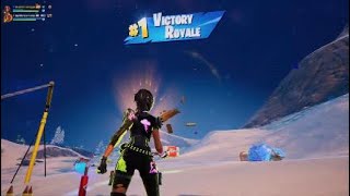 FORTNITE NEW NEON HAZARD BRITE RAIDER Gameplay VICTORY ROYALE [upl. by Argyres]