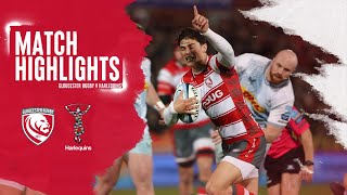 Highlights  Gloucester Rugby v Harlequins [upl. by Maddie282]