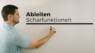 Ableiten von Scharfunktionen Ableitung mit Parameter  Mathe by Daniel Jung [upl. by Sunderland743]