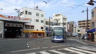 岡山電気軌道9200型quotMOMO2quot Okayama Electric Tramway [upl. by Camp159]