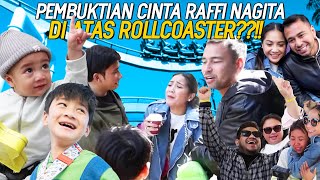 DITANTANG RAFFI NAIK ROLLCOASTER DI JEPANG NAGITA SAMPE NANGIS RAFATHAR CIPUNG LGSG PELUK NAGITA [upl. by Nosaes]