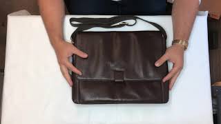 Hidesign Aiden 01 despatch bag walk through [upl. by Attenyt]