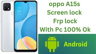 OPPO a15 Unlock How to Oppo CPH2185 Pattern Password frp Unlock With Unlocktoolnet [upl. by Lledor]