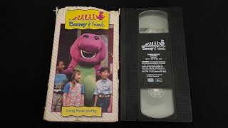 Opening To Barney Caring Means Sharing 1992 VHS [upl. by Eniledam]