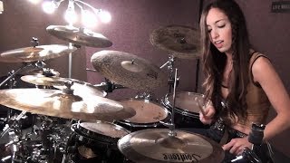 DROWNING POOL  BODIES  DRUM COVER BY MEYTAL COHEN [upl. by Halona]