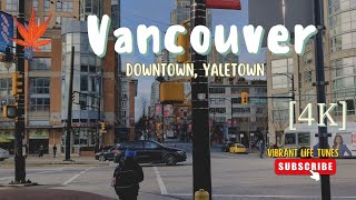 Exploring Yaletown A 4K Waterfront Walk in Vancouver [upl. by Salzhauer258]