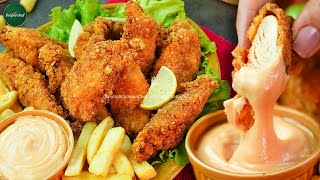 Peri Peri Chicken Hot Tenders Recipe by SuperChef [upl. by Ellenar]