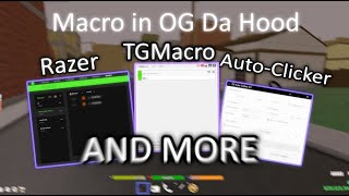 3rd Person Macro in Da Hood  Tutorial 2024 [upl. by Amie1]