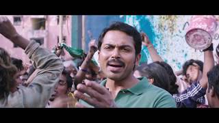 Madras Movie  Mass Scene  Wall Paint Scene  Karthi  Catherine Tresa  Kalaiyarasan [upl. by Goodman]