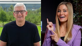 Tim Cook Interview with iJustine iPhone 13 Apple Watch Series 7 and new iPad Mini [upl. by Teece]