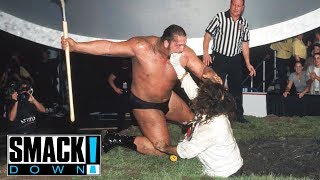 FULL MATCH  Undertaker amp Big Show vs Rock amp Mankind  Buried Alive Match SmackDown Sept 9 1999 [upl. by Corrie]