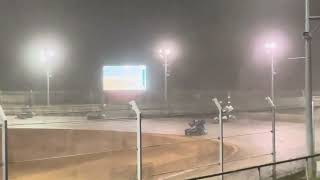 Sprintcars Steven Loader Rollover Defend The Top End Northline Speedway 692024 [upl. by Eninahs]