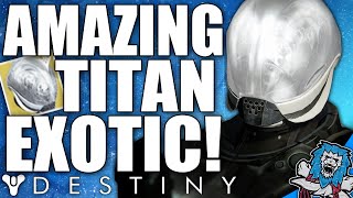 Destiny Titans Can Fly EMPYREAN BELLICOSE Exotic Helmet [upl. by Eiznik]