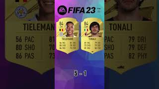 Tielemans vs Tonali 🔥 FIFA Evolution FIFA 1925 EAFC 25 [upl. by Ardiedal478]