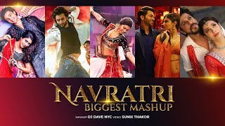 Navratri Mashup  DJ Dave NYC  Sunix Thakor  Latest Garba Mashup [upl. by Capp]