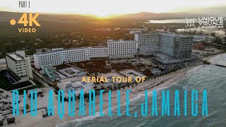 RIU AQUARELLE AERIAL TOUR PART 1 of 4  UVC DRONE IMAGES UHD 4K FORMAT [upl. by Euqinomahs294]