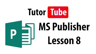 MS Publisher Tutorial  Lesson 8  Inserting and Arranging Pages [upl. by Paquito]