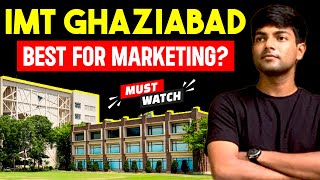 IMT Ghaziabad  Placement reality Admissions Cutoff and Campus life  Full Review 2024 [upl. by Nahshon]