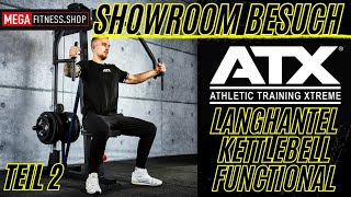 ATX Showroom Besuch  Langhantel Kettlebell Functional  Wie gut ist ATX [upl. by Anoi791]