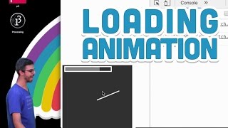 914 Loading Animation  p5js Tutorial [upl. by Halbert]