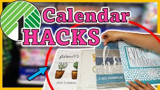 Why everyone is buying CALENDARS from the Dollar Store TOP CALENDAR DIYS to TRY [upl. by Ramuk]