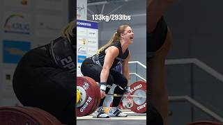 Eyglo Fanndal Sturludottir 71kg 🇮🇸 133kg  293lbs CampJ PR Slow Motion at the 2024 Meissen Cup [upl. by Sirk173]