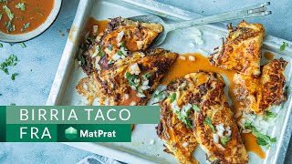 Birria taco  enkelt og greit  MatPrat [upl. by Matrona]