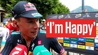 Primoz Roglic Suffers But Satisfied In Tour de France 2024 [upl. by Htiekel445]