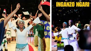 Inganzo Ngaris breathtaking Performance Fuses Eight Cultures at BAL Playoffs Halftime [upl. by Oberg]