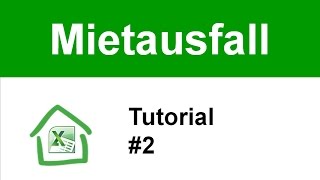 Tutorial 2 Kalkulatorischer Mietausfall Immobilien Investment [upl. by Greyso]