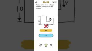 Please write down a 2 digit number according to the pictureBrainout game level 82 solved [upl. by Baillieu]