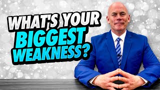 WHAT’S YOUR BIGGEST WEAKNESS 11 GOOD WEAKNESSES To Use In A JOB INTERVIEW [upl. by Pega]