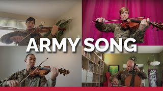 Army Song Army Goes Rolling Along feat The US Army Strings [upl. by Anitram423]