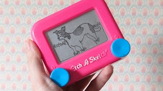 ✨ Etch A Sketch art requests ✨ [upl. by Llertnahs]