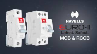 Havells Euro II MCBs and RCCBs  Switchgears Movies [upl. by Castorina]