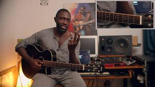 SAUTI SOL  INSECURE Guitar Tutorial by Fancy Fingers [upl. by Emmott]