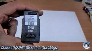 Inside Canon PG540 5525B005AA Black Ink Cartridge [upl. by Mojgan]