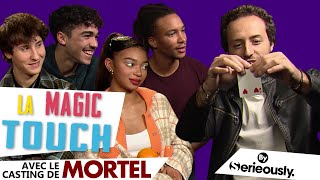 MORTEL  On a fait des tours de magie au casting de la série Netflix [upl. by Opiak]