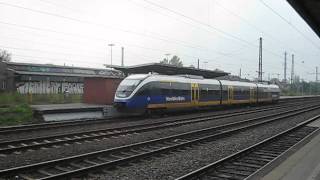 Herne Bahnhof  Emschertalbahn RB 43 der Nordwestbahn [upl. by Kcor]