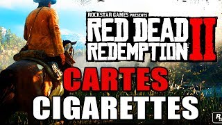 RED DEAD REDEMPTION 2  COMMENT AVOIR LES 144 CARTES DE CIGARETTE RAPIDEMENT ET FACILEMENT [upl. by Egiaf]