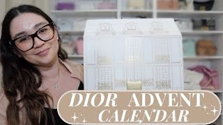 CHRISTIAN DIOR 1000 ADVENT CALENDAR UNBOXING  Christmas Holiday Beauty Review [upl. by Inkster832]