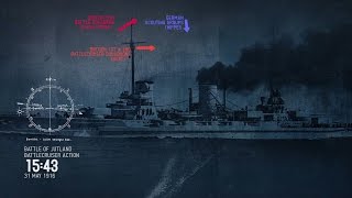 The Battle of Jutland Animation [upl. by Amerak]