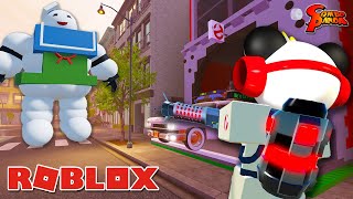 Marshmallow Man Battle in Roblox Ghostbusters Extermination [upl. by Ruel902]