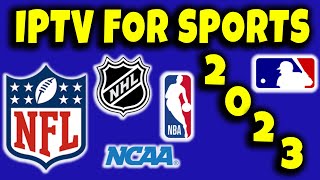 WATCH SPORTS on IPTV in 2023 [upl. by Nylirret]