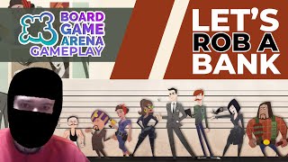 BGA Gameplay  Burgle Bros Big Azul Game Double Ark Nova [upl. by Harod]