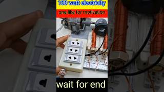 How to Build a 100Watt Free Electricity Generator Using Magnets and Copper Wire physics science [upl. by Immaj]